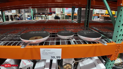 T-fal Ceramic Non-Stick Fry Pans 3-Piece