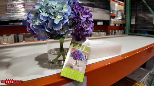 Nearly Natural Faux 12" Hydrangea Arrangement
