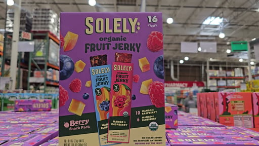Solely Organic Fruit Jerky Variety Pack