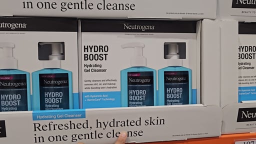Neutrogena Hydro Boost Gel Cleanser, 2-Pack, 12 fl oz Each