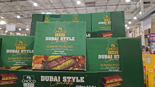 Chocolake Dubai Style Chocolate Bars 10/6.7 oz
