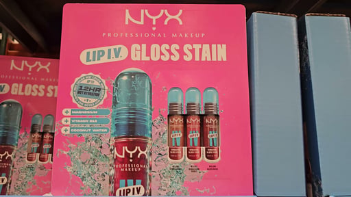 NYX Lip I.V. Hydrating Gloss Stain, 3-Pack