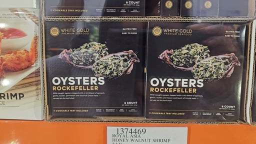 White Gold Oysters Rockefeller