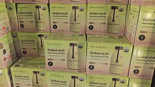 Pop & Bottle Organic Dubai-Style Latte