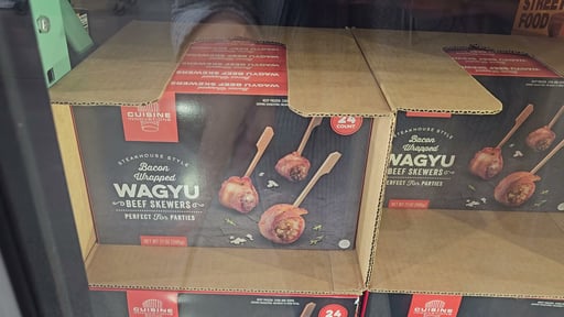 Cuisine Innovation Bacon Wrapped Wagyu Skewers 24 Count