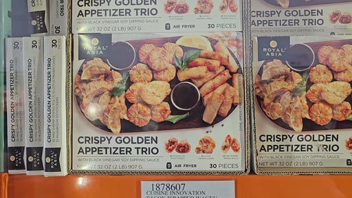Royal Asia Crispy Golden Appetizer Trio 30 Count 32 Ounces