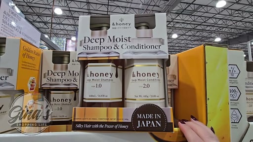 &Honey Deep Moist Shampoo & Conditioner