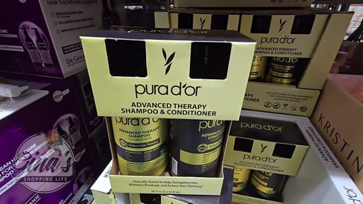 Pura d'or Advanced Therapy Shampoo & Conditioner