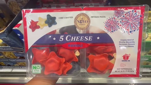 Nuovo Five Cheese Star Shaped Ravioli 32 oz