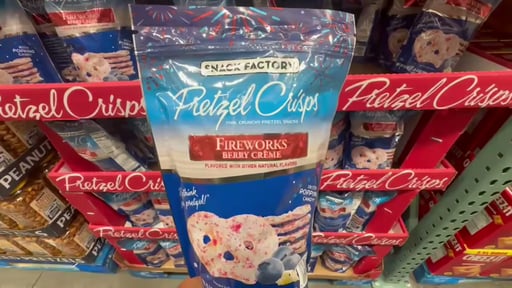 Snack Factory Firework Creme Pretzel Crisps 20 oz