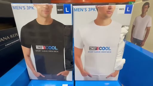 32 Degrees Men's Cool Tee 3-Pack