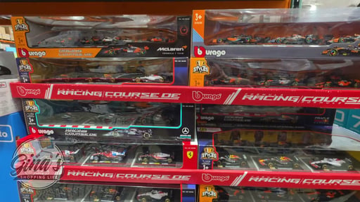 Bburago 1:43 Scale F1 Die Cast Set 6-Pack