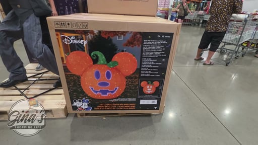 3.6' Mickey Mouse Pumpkin with Infinity Mirrors