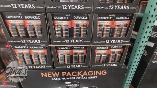 Duracell Power Boost Alkaline AA Batteries 40-Pack