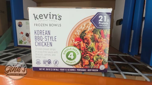 Kevin's Korean BBQ Chicken Bowl 4/9.5 oz