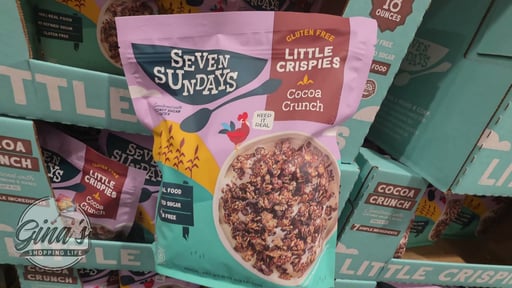 Seven Sundays Cocoa Crunch Little Crispies 18 Ounce Bag