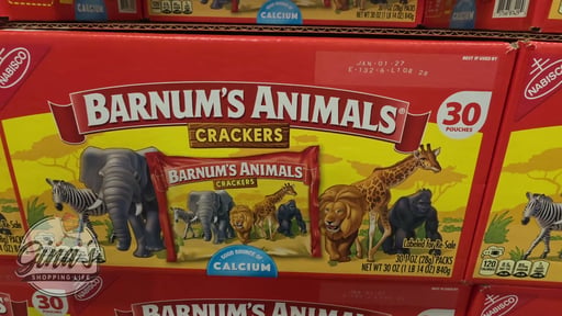Barnum's Animal Crackers 30 CT