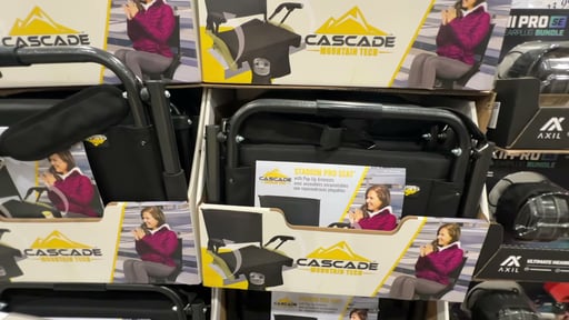 Cascade Mountain Tech Stadium Seat Pro with Arms