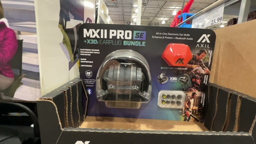AXIL MX Pro II SE Earmuffs with X30i Earplug & Bluetooth