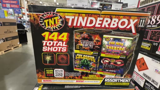 TNT Fireworks Tinderbox