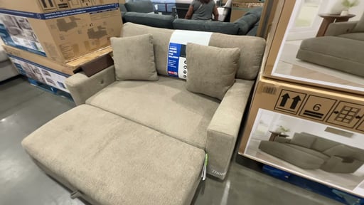 Thomasville Gilroy Oversized Chair with Storage Ottoman