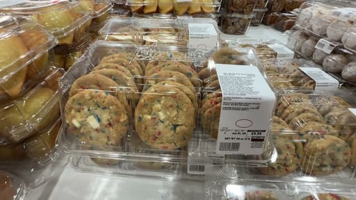 Red, White and Blue Cookie, 24 Count