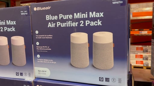 Blueair Mini Max Air Purifier, 2-Pack