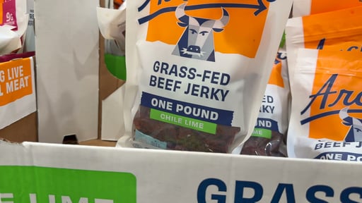Country Archer Chile Lime Beef Jerky, 16 oz Bag