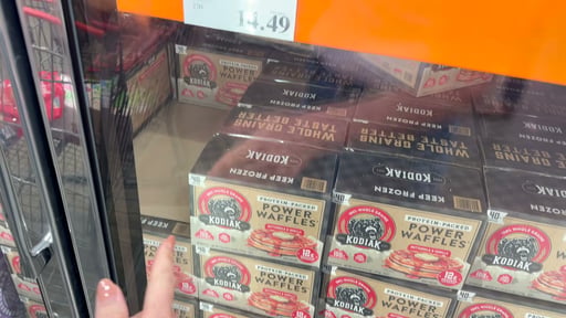 Kodiak Power Waffles Buttermilk & Vanilla 40 Count Box