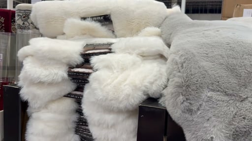 Mon Chateau Faux Fur Rug Mini Quad 24" x 39"