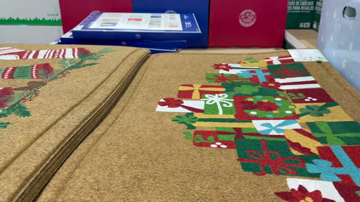 MOHAWK HOLIDAY MAT FAUX COIR 24" X 36" INDOOR/OUTDOOR