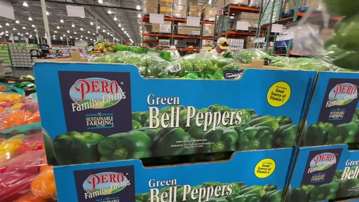 Green Bell Peppers, 6 Count