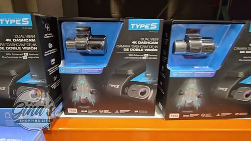 Type S T402 Dual 4K and 1080P Dash Cam with AI