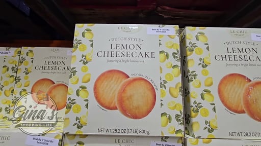 Le Chic Dutch Style Lemon Cheesecake 28.2 OZ