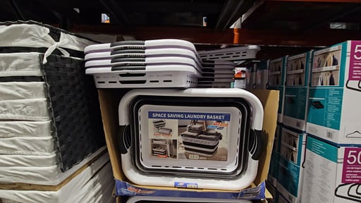 Pop & Load Collapsible Laundry Basket (Single Pack)