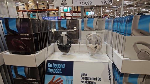 Bose QuietComfort SC Over-Ear Headphones Black