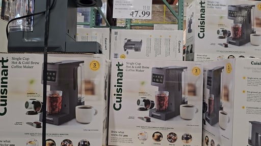 Cuisinart Single Cup Hot and Cold Brew Coffee Maker