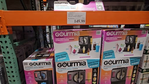 Gourmia Soft Serve Ice Cream and Frozen Drink Maker