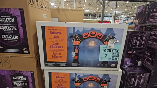 9.75' Halloween Arch with Infinity Mirrors and Twinkle Lights