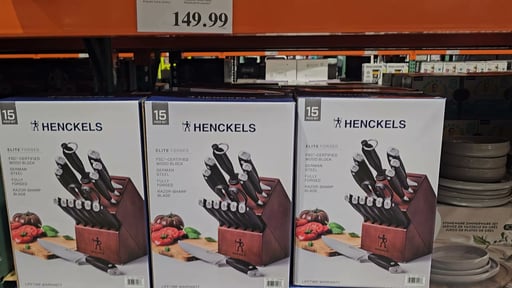 Henckels Forged Elite 15-Piece Knife Block Set