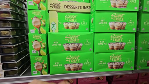 Sweet Craft Dolceria Key Lime Pie, 6-Pack (4 oz each)