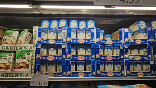 Président Crumbled Feta 24 Ounce Container