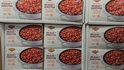 Cantella's Sweet Heat BBQ Beans 'N Smoked Pork, 32 oz