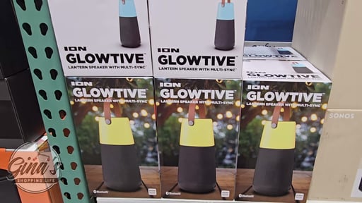 ION Audio Glowtive Bluetooth Lantern Speaker with Multi-Sync