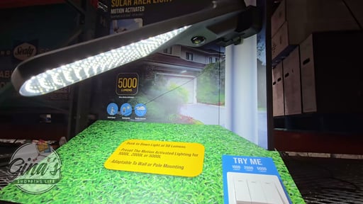 Fresh Source 5000L Solar Area Light