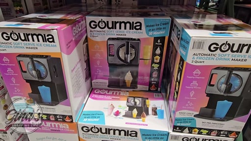 Gourmia Soft Serve Ice Cream and Frozen Drink Maker