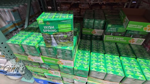 Irish Spring Bar Soap 4.5 oz 20 ct