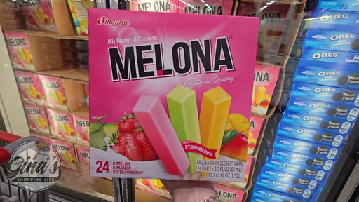 Melona Ice Bars Mango/Strawberry/Melon 24 Count, 2.7 oz Each