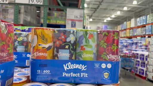 Kleenex Perfect Fit Facial Tissues, 12-Pack, 50 Count