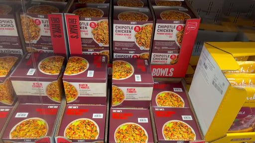 Chef Hak's Chipotle Chicken Power Bowls, 3 x 12 oz